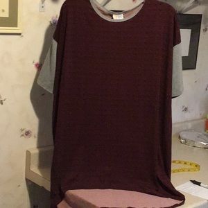 LuLaRoe Irma tunic top Size Small